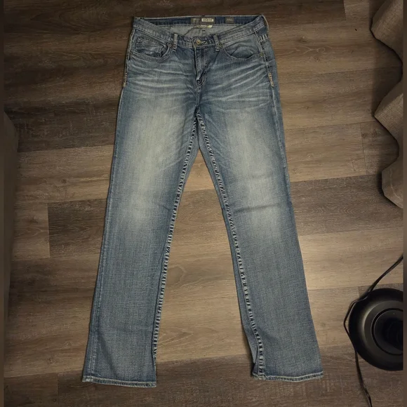 BKE Derek Mens Bootcut Jeans Size 34XL - Picture 1 of 4
